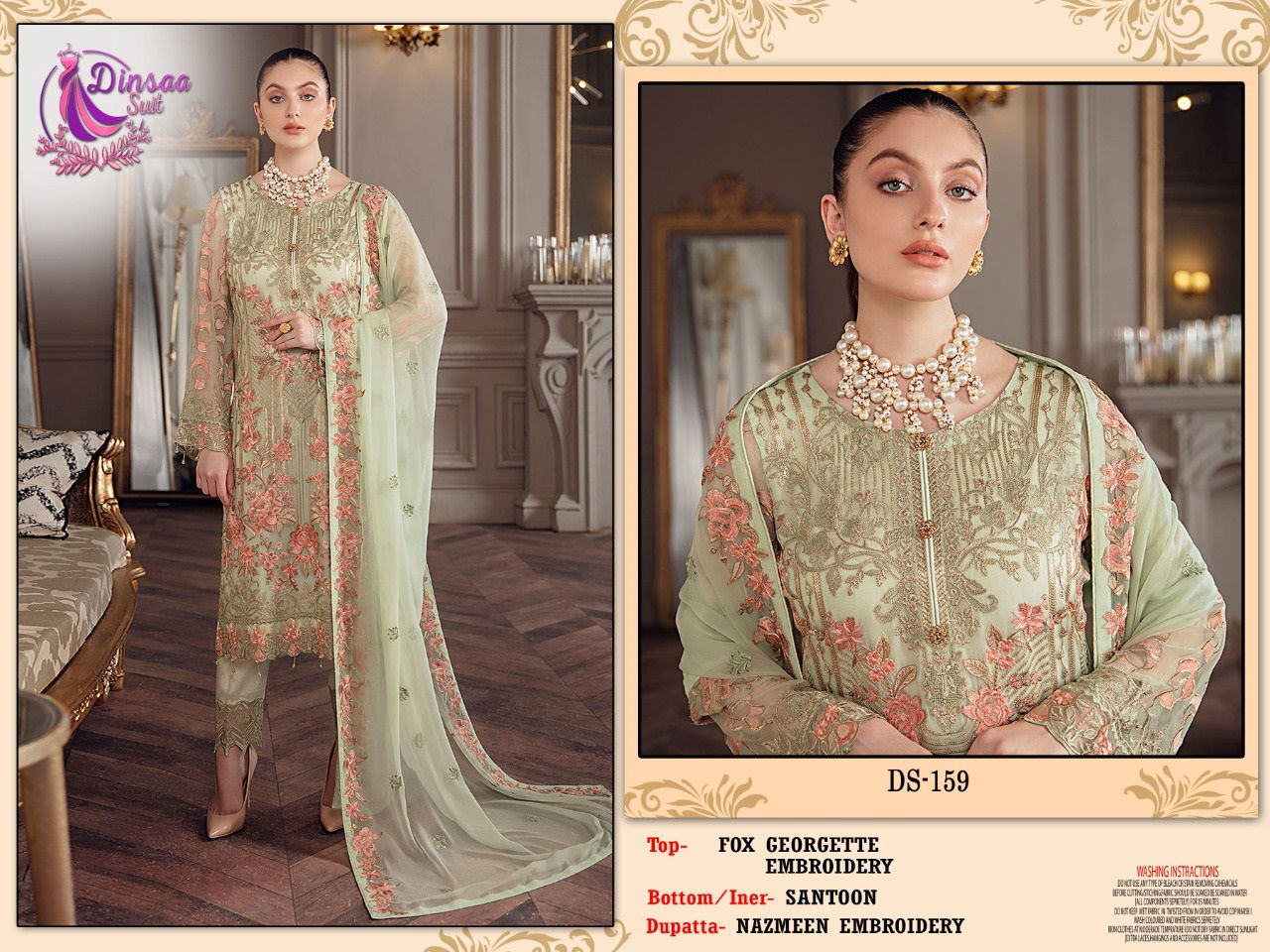 Rangoon Vol 1 Nx By Dinsaa Pakistani Suits Catalog
